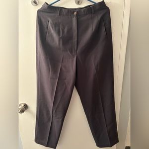 Charcoal grey vintage tailored trouser